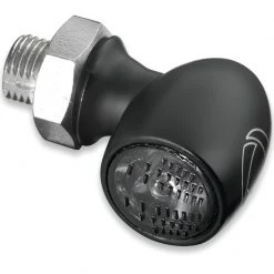 Kuryakyn by Kellermann Atto Turn Signal Smoked Red Running / Red Brake LEDs / Satin Black Housing [Previously Installed]